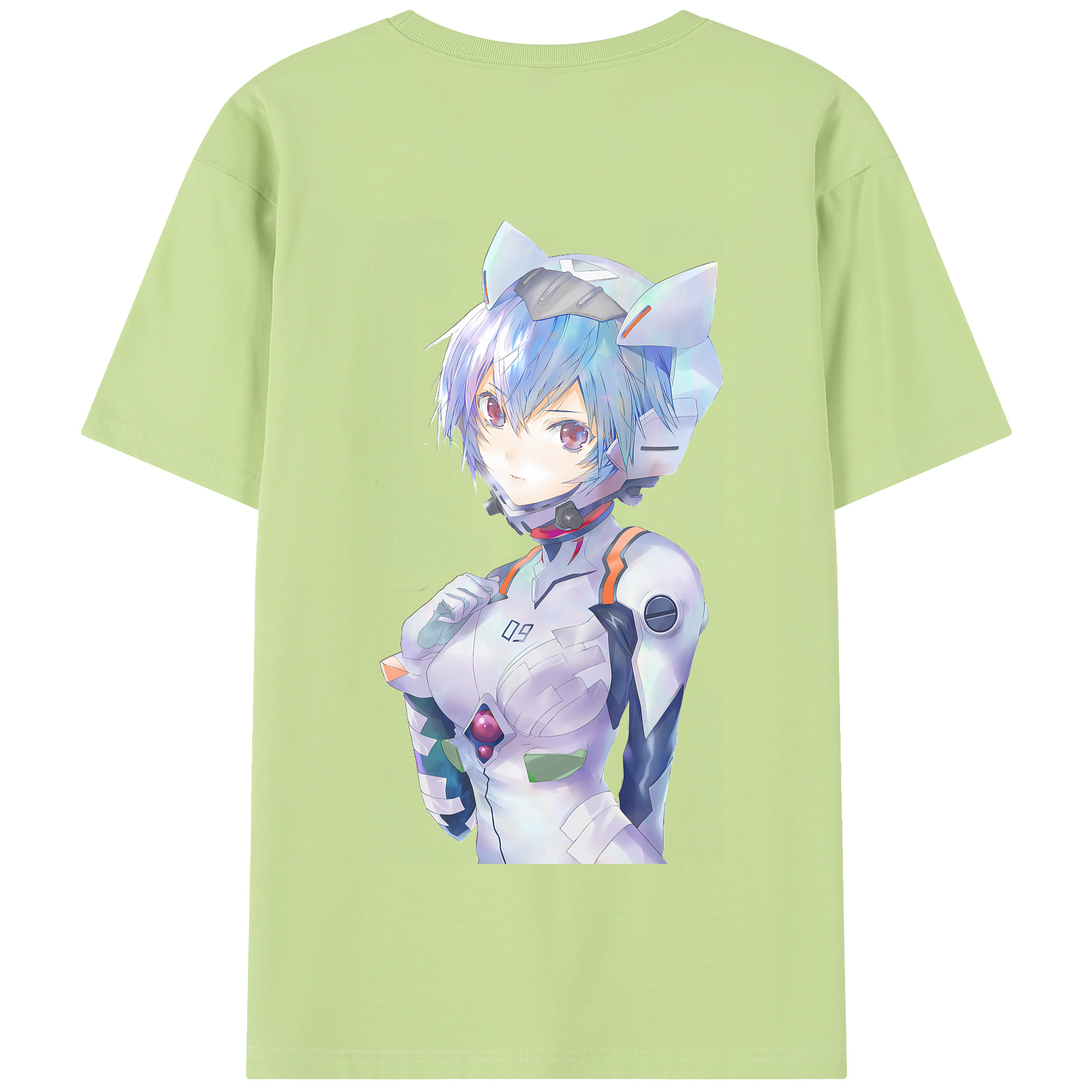 （画像用） EVA 新世紀エヴァンゲリオン 綿100％半袖Tシャツ（背面プリント）